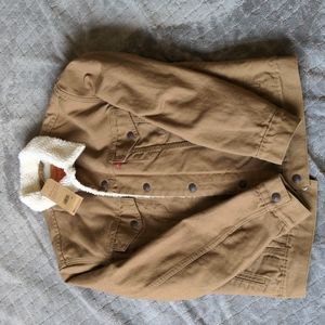Levi's Sherpa lined trucker jacket